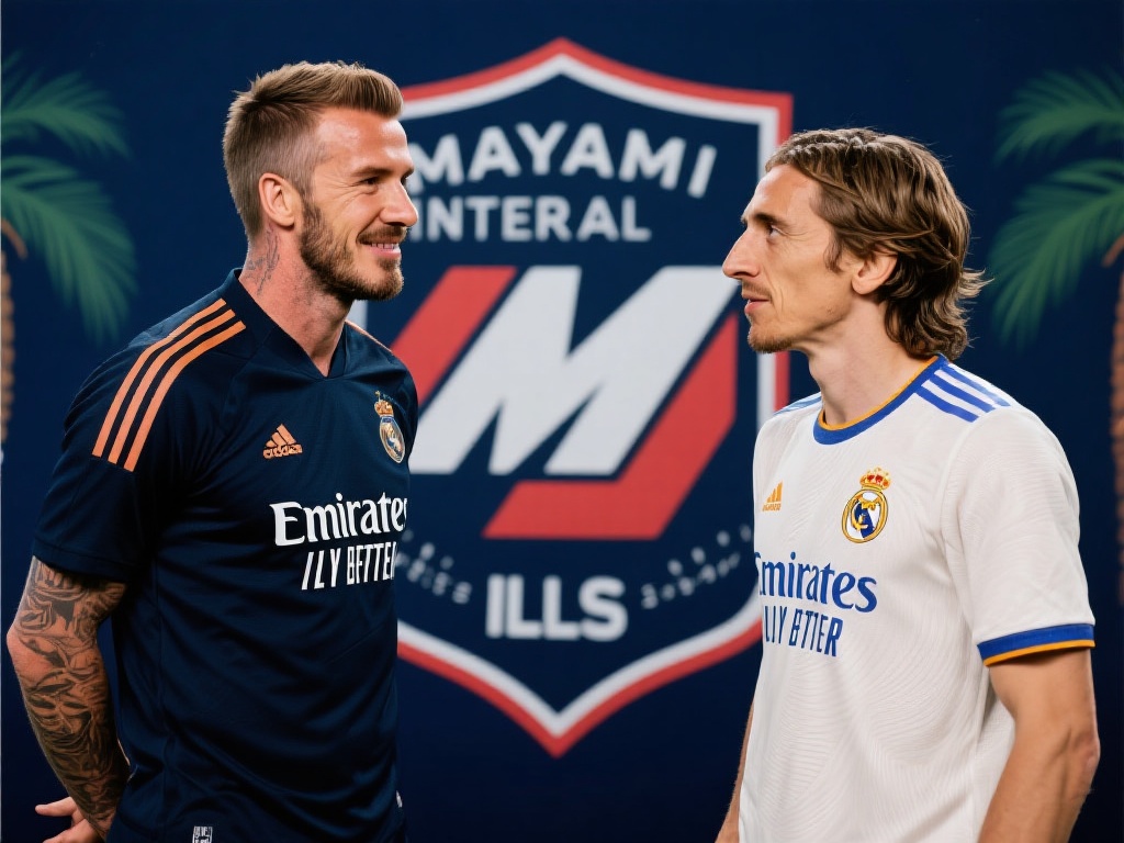 贝克汉姆牵线莫德里奇，传奇巨星或明年登陆迈阿密！