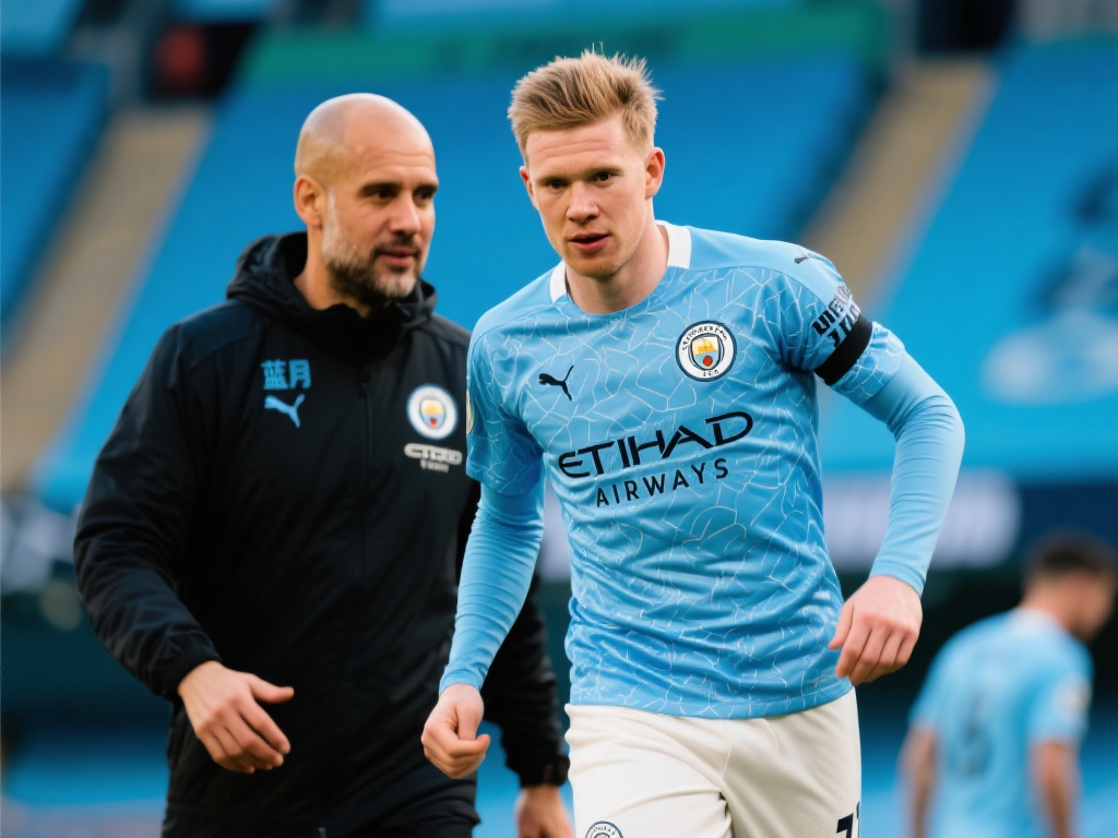 “瓜迪奥拉：期待德布劳内未来复出，或将参加接下来的比赛”